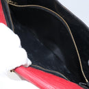 LOUIS VUITTON Epi Montaigne 27 Clutch Bag Red M52657 LV Auth 168213-11