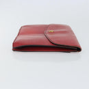 LOUIS VUITTON Epi Montaigne 27 Clutch Bag Red M52657 LV Auth 168213-3