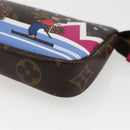 LOUIS VUITTON Monogram Ski Bear Mini Pochette Accessoires M67769 Auth 168214SM-14