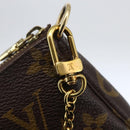 LOUIS VUITTON Monogram Ski Bear Mini Pochette Accessoires M67769 Auth 168214SM-19