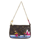 LOUIS VUITTON Monogram Ski Bear Mini Pochette Accessoires M67769 Auth 168214SM-13