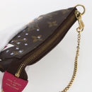 LOUIS VUITTON Monogram Ski Bear Mini Pochette Accessoires M67769 Auth 168214SM-6