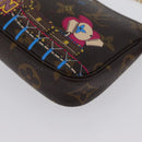 LOUIS VUITTON Monogram Vivienne Mini Pochette Accessoires M69752 Auth 168215SAM-11