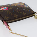 LOUIS VUITTON Monogram Vivienne Mini Pochette Accessoires M69752 Auth 168215SAM-6