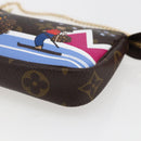 LOUIS VUITTON Monogram Ski Bear Mini Pochette Accessoires M67769 Auth 168216SM-15