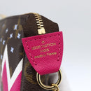 LOUIS VUITTON Monogram Ski Bear Mini Pochette Accessoires M67769 Auth 168216SM-19