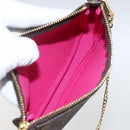 LOUIS VUITTON Monogram Ski Bear Mini Pochette Accessoires M67769 Auth 168216SM-10