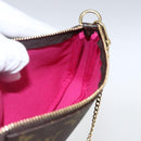 LOUIS VUITTON Monogram Ski Bear Mini Pochette Accessoires M67769 Auth 168216SM-20