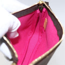 LOUIS VUITTON Monogram Ski Bear Mini Pochette Accessoires M67769 Auth 168216SM-21