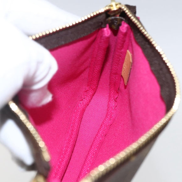 LOUIS VUITTON Monogram Ski Bear Mini Pochette Accessoires M67769 Auth 168216SM