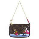 LOUIS VUITTON Monogram Ski Bear Mini Pochette Accessoires M67769 Auth 168216SM-13