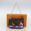 LOUIS VUITTON Monogram Ski Bear Mini Pochette Accessoires M67769 Auth 168216SM-12
