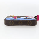 LOUIS VUITTON Monogram Ski Bear Mini Pochette Accessoires M67769 Auth 168216SM-5