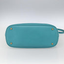 GUCCI Handtasche Leder 2way Hellblau Gold 319795 Auth 168224V-5