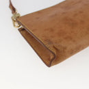 LOUIS VUITTON Nomad Cabas Amble PM Pouch Leather Beige M92502 LV Auth 168227-14