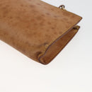 LOUIS VUITTON Nomad Cabas Amble PM Pouch Leather Beige M92502 LV Auth 168227-15