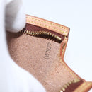 LOUIS VUITTON Nomad Cabas Amble PM Pouch Leather Beige M92502 LV Auth 168227-12