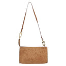 LOUIS VUITTON Nomad Cabas Amble PM Pouch Leather Beige M92502 LV Auth 168227-2