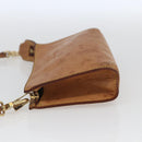 LOUIS VUITTON Nomad Cabas Amble PM Pouch Leather Beige M92502 LV Auth 168227-3