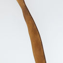 HERMES Her Bag MM Hand Bag Canvas Beige Silver Auth 168228-14