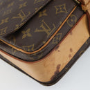 LOUIS VUITTON Monogram Cartouchiere GM Shoulder Bag M51252 LV Auth 168230-15