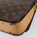 LOUIS VUITTON Monogram Cartouchiere GM Shoulder Bag M51252 LV Auth 168230-16