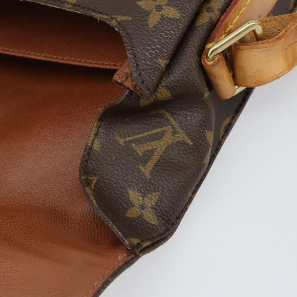 LOUIS VUITTON Monogram Cartouchiere GM Shoulder Bag M51252 LV Auth 168230