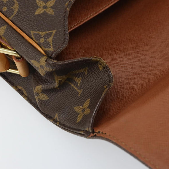 LOUIS VUITTON Monogram Cartouchiere GM Shoulder Bag M51252 LV Auth 168230