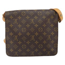 LOUIS VUITTON Monogram Cartouchiere GM Shoulder Bag M51252 LV Auth 168230-2