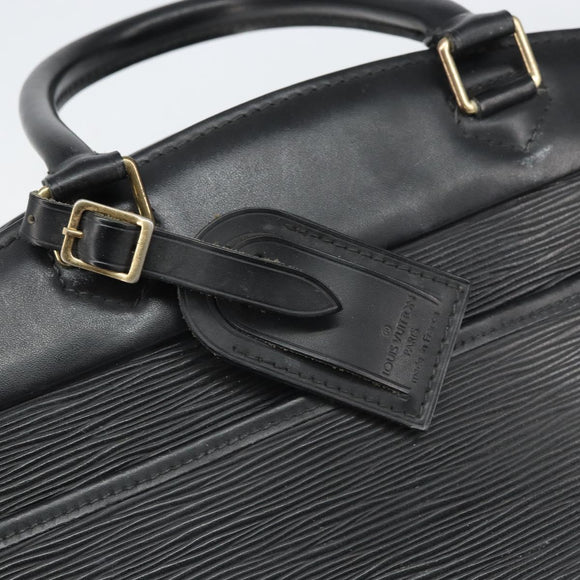 LOUIS VUITTON Epi Riviera Hand Bag Noir Black M48182 LV Auth 168232