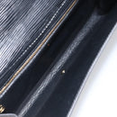 LOUIS VUITTON Epi Art Deco Clutch Bag Black M52632 LV Auth 168234-14