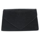 LOUIS VUITTON Epi Art Deco Clutch Bag Black M52632 LV Auth 168234-2