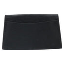 LOUIS VUITTON Epi Art Deco Clutch Bag Black M52632 LV Auth 168234-3