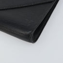 LOUIS VUITTON Epi Art Deco Clutch Bag Black M52632 LV Auth 168234-8