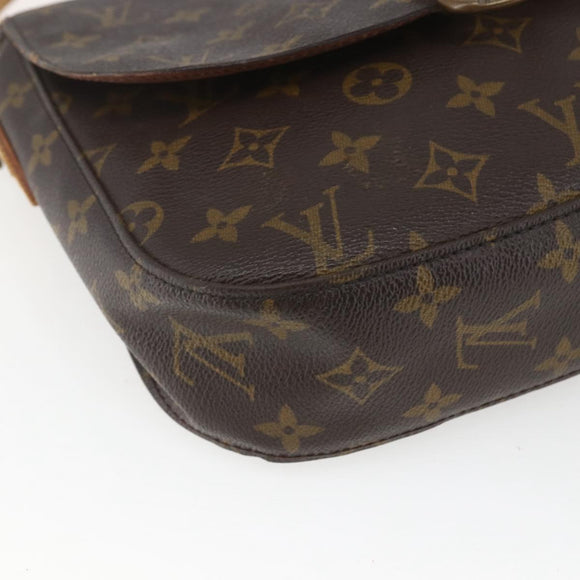 LOUIS VUITTON Monogram Saint Cloud GM Shoulder Bag M51242 LV Auth 168235
