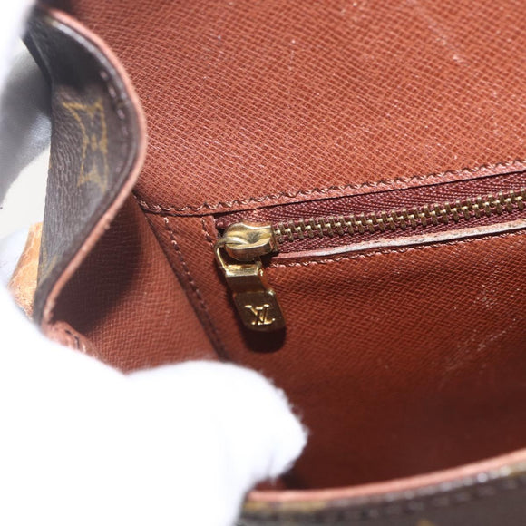 LOUIS VUITTON Monogram Saint Cloud GM Shoulder Bag M51242 LV Auth 168235