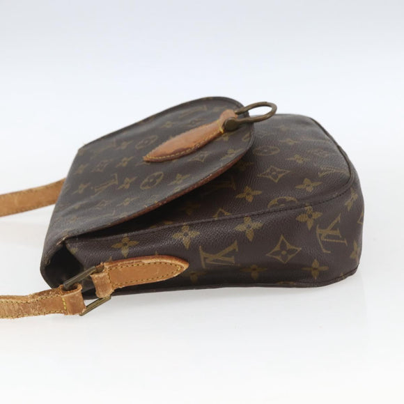 LOUIS VUITTON Monogram Saint Cloud GM Shoulder Bag M51242 LV Auth 168235