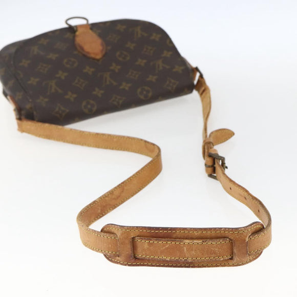 LOUIS VUITTON Monogram Saint Cloud GM Shoulder Bag M51242 LV Auth 168235