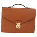 LOUIS VUITTON Epi Porte Documents Bandouliere Zipangu Gold M54468 LV Auth 168237-13