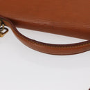 LOUIS VUITTON Epi Porte Documents Bandouliere Zipangu Gold M54468 LV Auth 168237-7