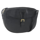 LOUIS VUITTON Epi Jeune Fille MM Shoulder Bag Black M52152 LV Auth 168238-1