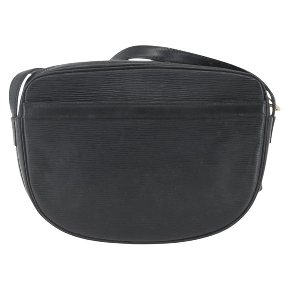 LOUIS VUITTON Epi Jeune Fille MM Shoulder Bag Black M52152 LV Auth 168238
