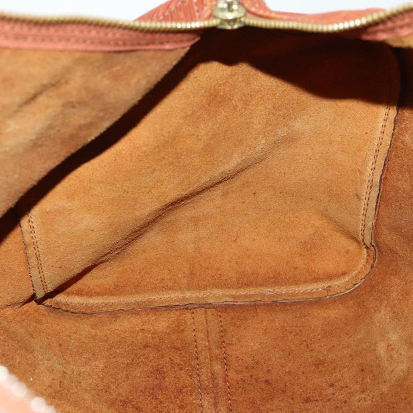 LOUIS VUITTON Epi Keepall 50 Boston Bag Brown M42968 LV Auth 168240