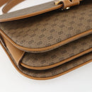 GUCCI Micro GG Supreme Shoulder Bag PVC Beige Gold 001 406 1780 Auth 168242-11