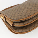 GUCCI Micro GG Supreme Shoulder Bag PVC Beige Gold 001 406 1780 Auth 168242-13