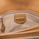 GUCCI Micro GG Supreme Shoulder Bag PVC Beige Gold 001 406 1780 Auth 168242-15