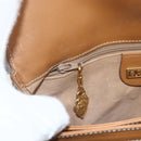 GUCCI Micro GG Supreme Shoulder Bag PVC Beige Gold 001 406 1780 Auth 168242-16