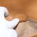 GUCCI Micro GG Supreme Shoulder Bag PVC Beige Gold 001 406 1780 Auth 168242-23