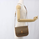 GUCCI Micro GG Supreme Shoulder Bag PVC Beige Gold 001 406 1780 Auth 168242-24