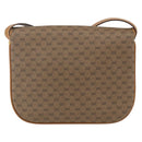 GUCCI Micro GG Supreme Shoulder Bag PVC Beige Gold 001 406 1780 Auth 168242-3